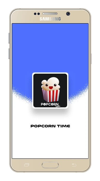 Popcorn Time torrent-based streaming app with HD movies, TV shows, and cross-platform support