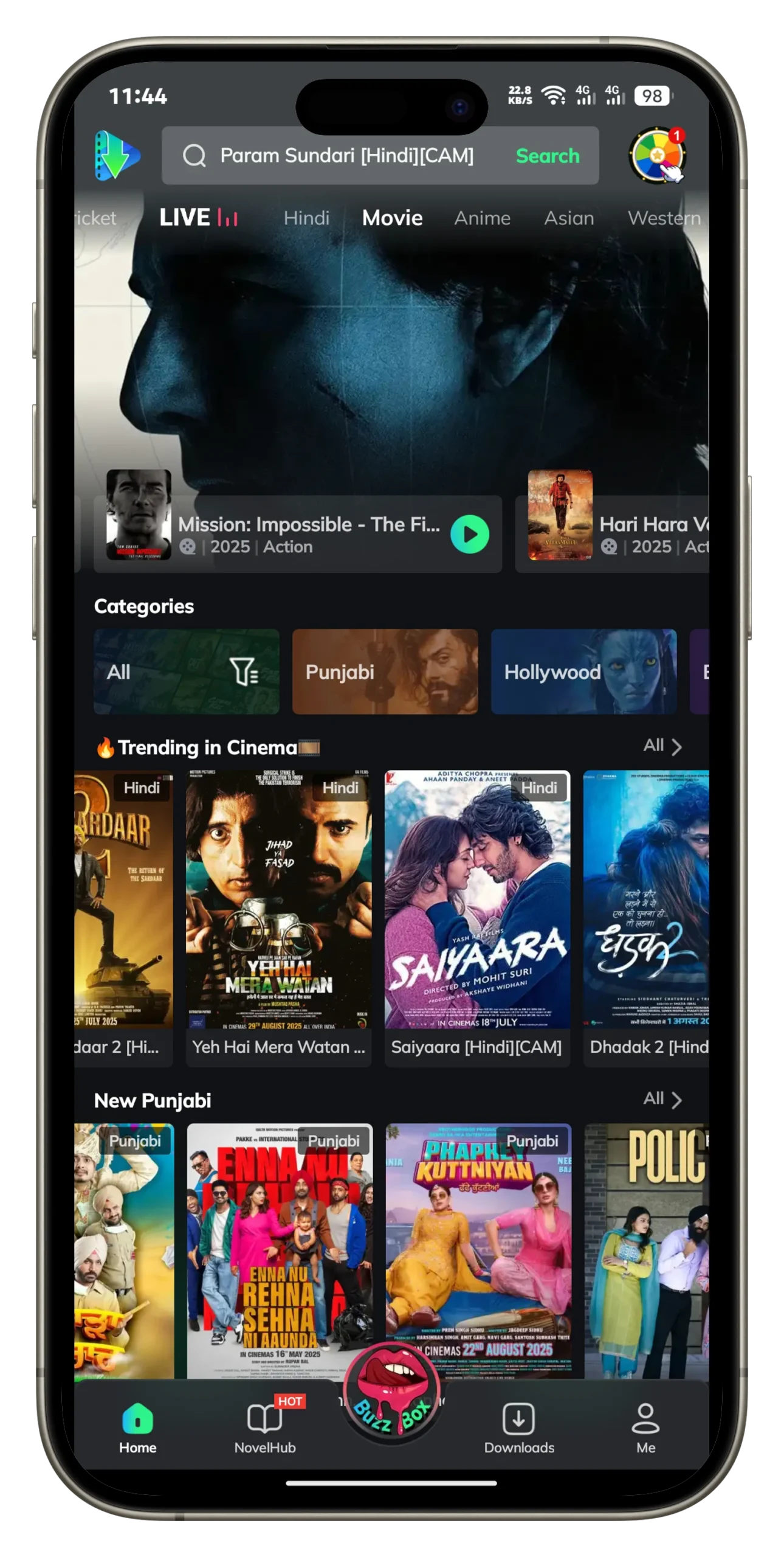 MovieBox Pro iOS offline viewing feature with movie and TV downloads for iPhone and iPad.